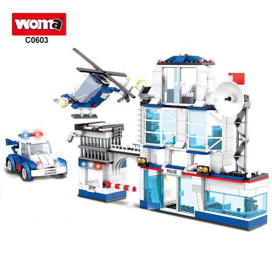 Woma Building Blocks -  Police Station