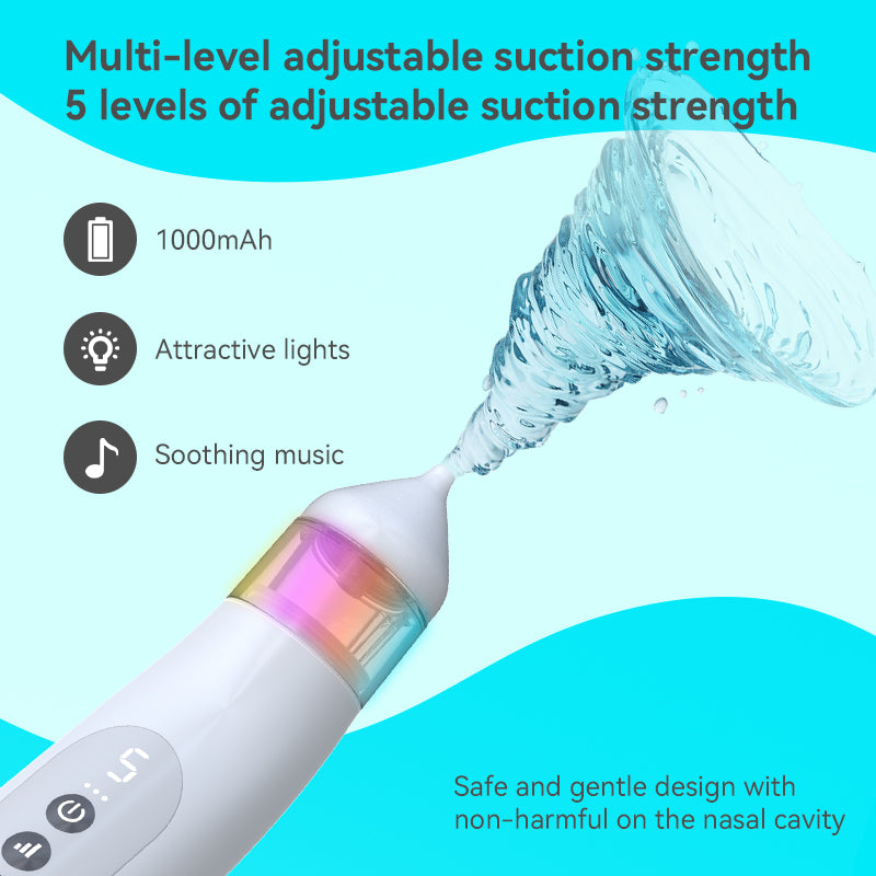 Chai Premium Baby Electric Nasal Aspirator - Effective & Safe Mucus Removal
