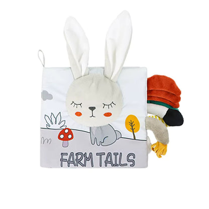 Baby Sensory Crinkle Books With Animal Tails