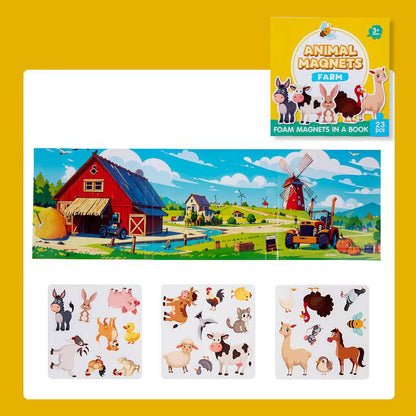 Magnetic Travel Puzzle Books for Toddlers