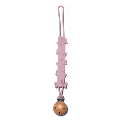Silicone Baby Dummy Clips (One Piece Safety Design)