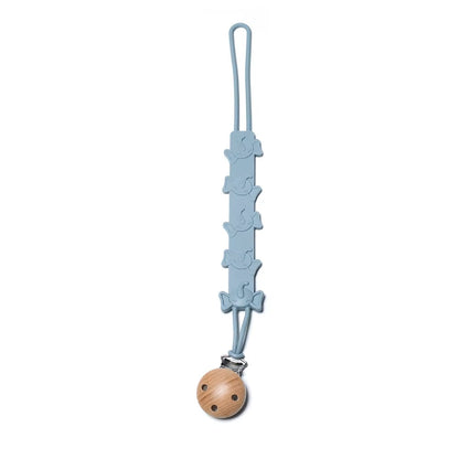 Silicone Baby Dummy Clips (One Piece Safety Design)