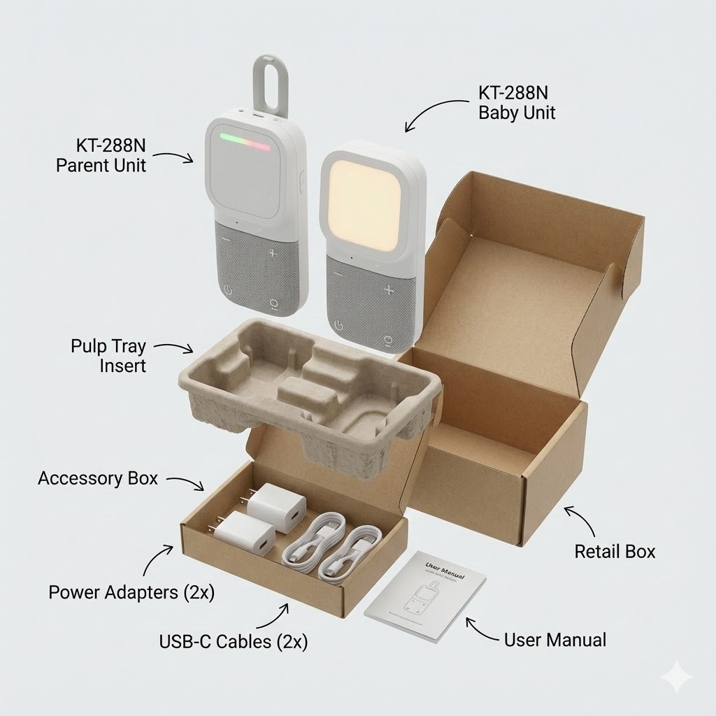 Chai Premium Wireless 2-Way Baby Monitor