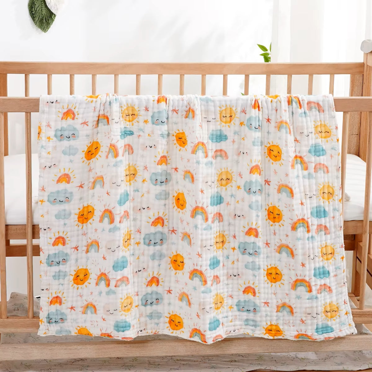 Premium Six-layer Muslin Blanket - 100% cotton