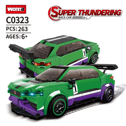 Woma Building Blocks -  Racing Car