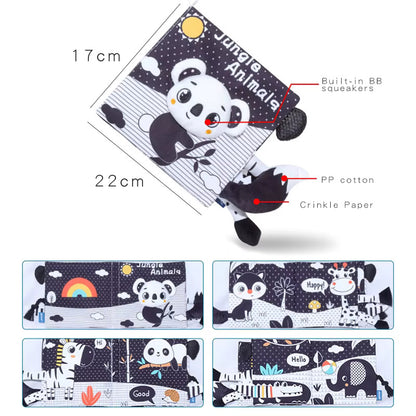 Baby Sensory Crinkle Books With Animal Tails