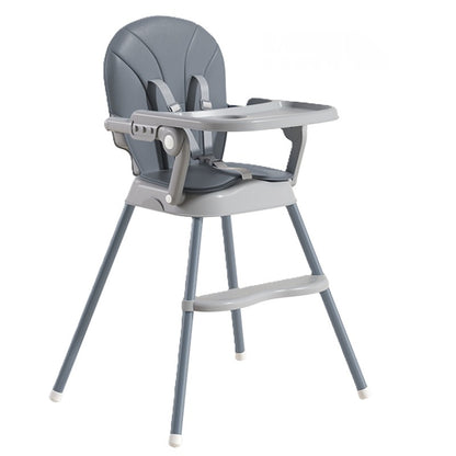 2-IN-1 Baby High Chair - Grey