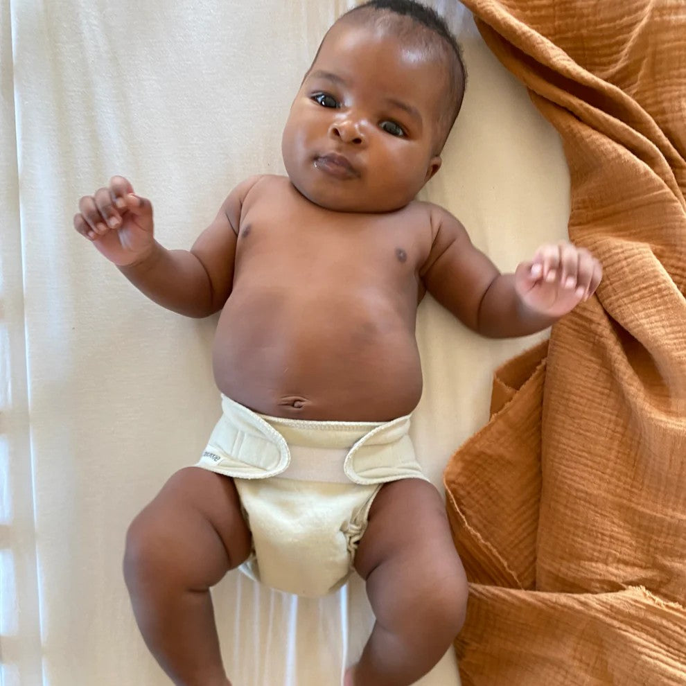 Pokkelokkie Reusable Cloth Nappies - Newborn Trail Pack - 4 Nappy Changes