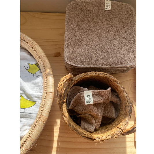 Pokkelokkie Wipey Reusable Wipes Packs - Pack of 10