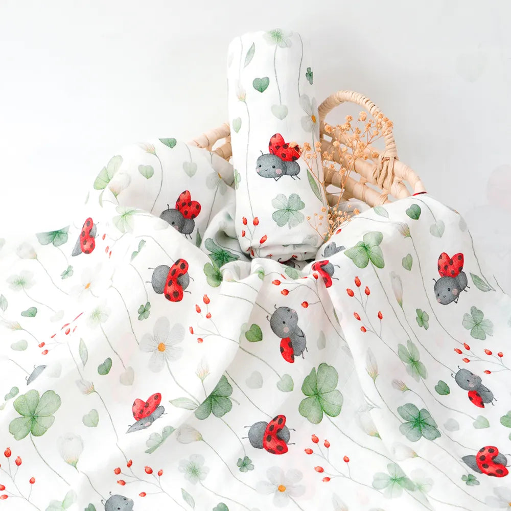 Two Layer Muslin Blankets - 70% Bamboo & 30% Cotton