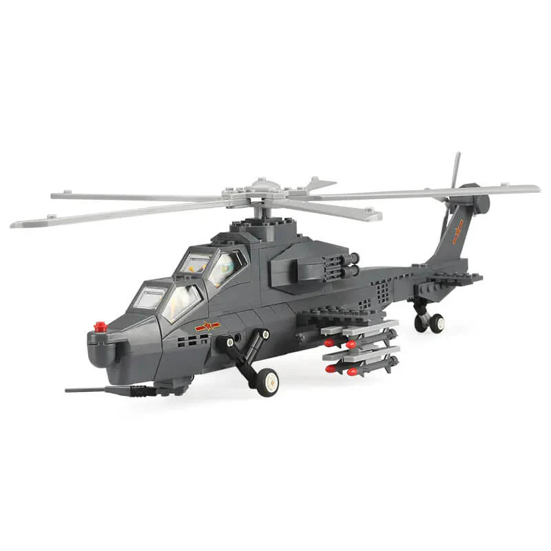 Wange Building Blocks - Gunship Helicopter