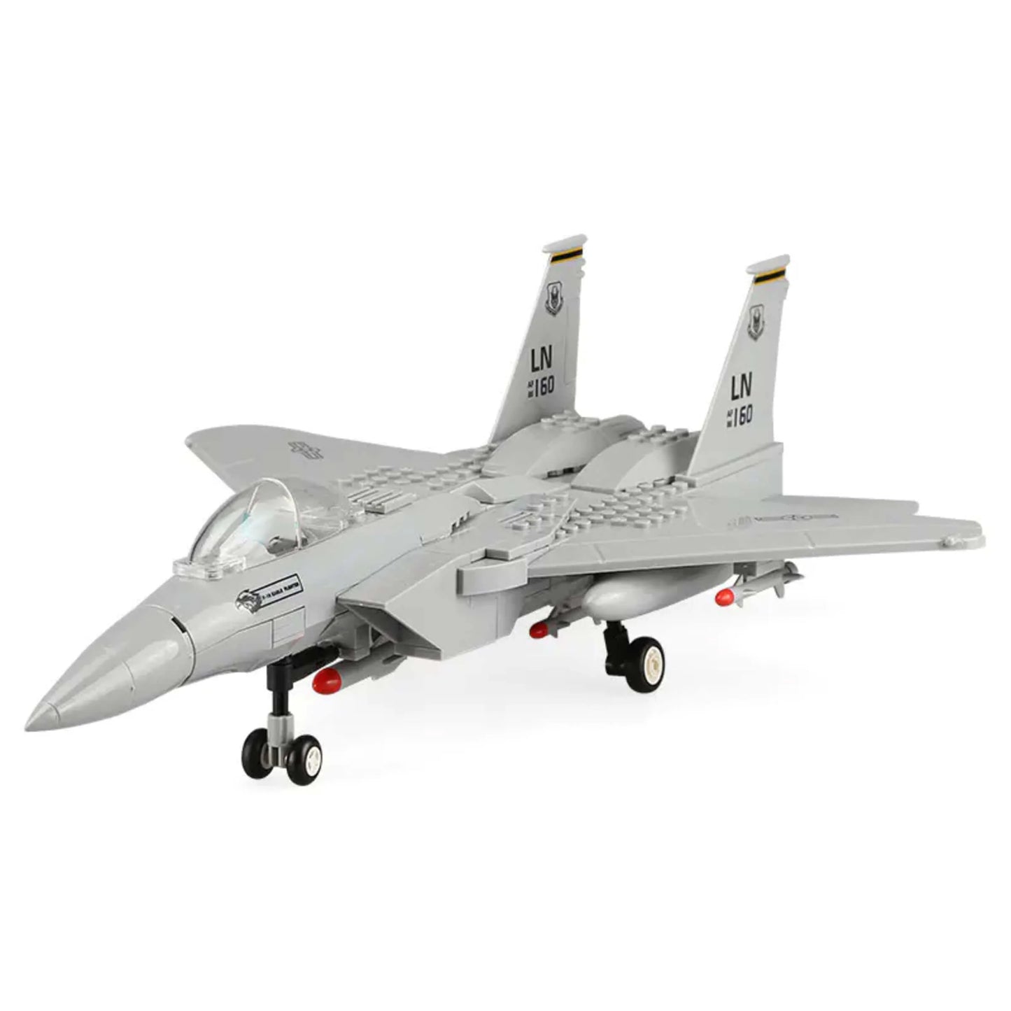 Wange Building Blocks - F15 Fighter Jet