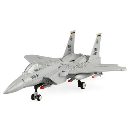 Wange Building Blocks - F15 Fighter Jet