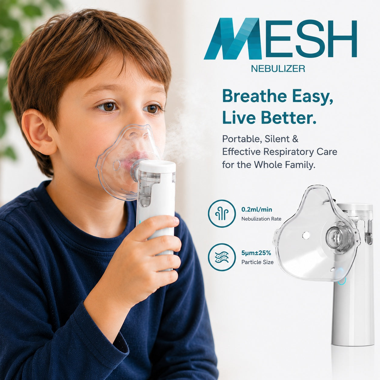 Portable Nebulizer For Kids & Adults