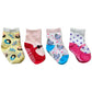 Toddler Non-Slip Socks With Non-Skid Soles - 4 Pairs