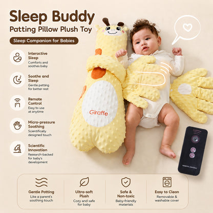 Sleep Buddy Patting Pillow Plush Toy - Sleep Companion for Babies