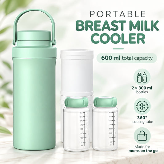 Portable Breast Milk Travel Cooler – 600ml