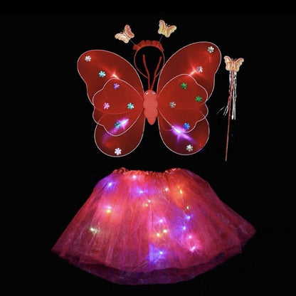 Butterfly Light-Up Princess Costume - Ages 2 to 6 Years