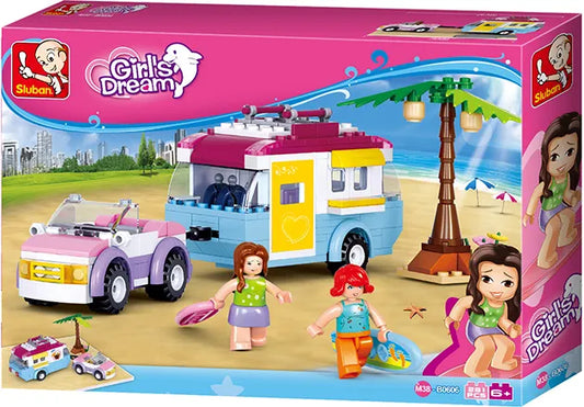 Sluban Building Blocks - Girl's Dream Motorhome