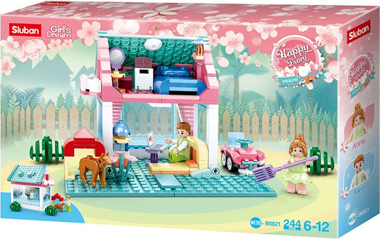 Sluban Building Blocks - Girl's Dream City House