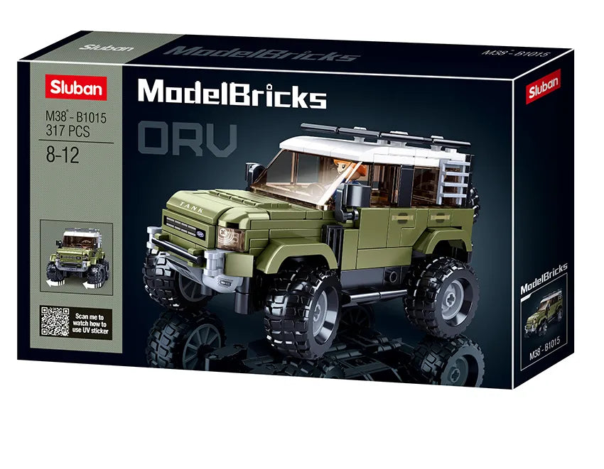Sluban Building Blocks - 4x4 Defender