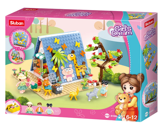 Sluban Building Blocks - Girl's Dream Cabin
