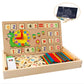 Multifunctional Kids Math & Time Learning Board