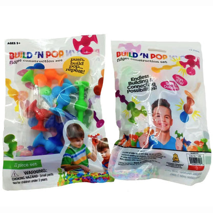 Funpaste Silicone Suction Pops - 11 pcs