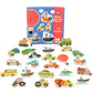 Toddler Matching Wooden Zigsaw Puzzles