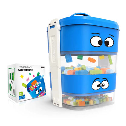 Lego & Building Blocks Sorting & Storage Boxes - Compatible With Classic Sized Blocks