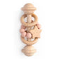 Wooden Baby Rattle & Teether