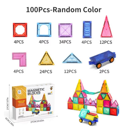 STEM Magnetic Building Block Tiles