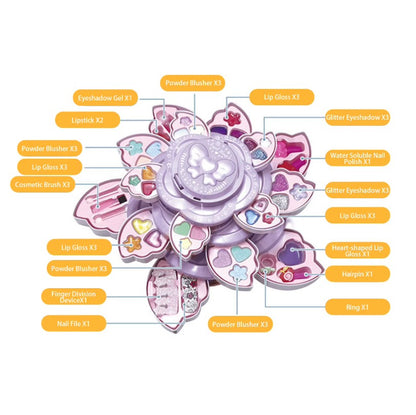 Girls Angel Wings Toy Makeup Sets