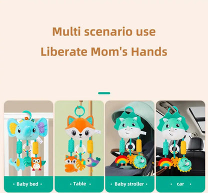 Large Hanging Activity Plush Toys For Babies