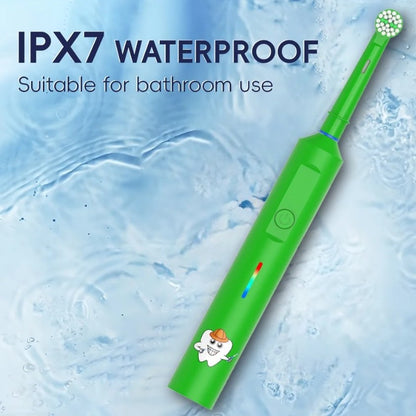 Kids Rotating Electric Toothbrush (Ages 4 to 12 years) - Rechargeable