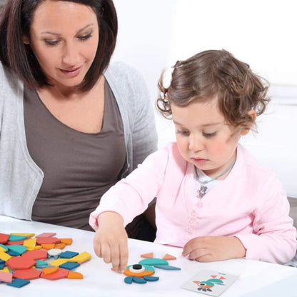 Wooden Creative Shape Puzzle for Kids
