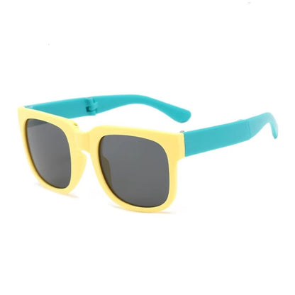 Foldable Polarized Kids Sunglasses With Case - 3 to 12 years