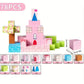 Pixel-Inspired Magnetic Building Blocks