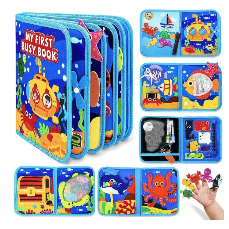 Toddler Felt Montessori Busy Books