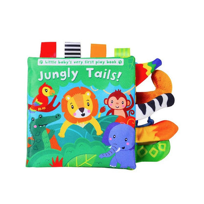 Baby Sensory Crinkle Books With Animal Tails