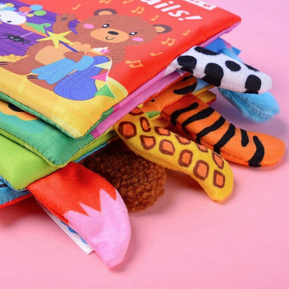 Baby Sensory Crinkle Books With Animal Tails