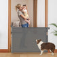 Retractable Baby & Pet Safety Gate (150cm) - Drilling Holes Required