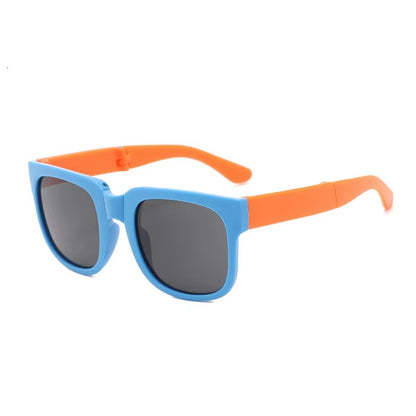Foldable Polarized Kids Sunglasses With Case - 3 to 12 years