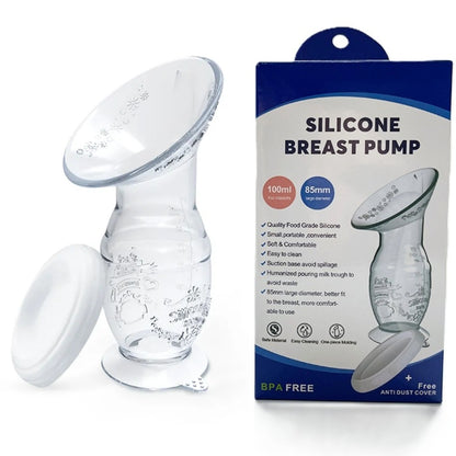 GAMAL Manual Silicone Breast Pump - 110ml