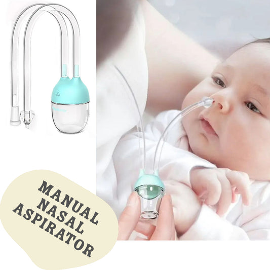 Manual Baby Nasal Aspirator & Tweezer Set