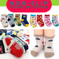 Toddler Non-Slip Socks With Non-Skid Soles - 4 Pairs