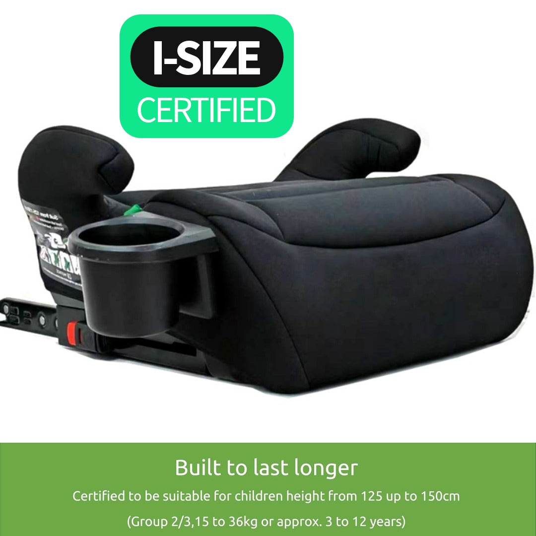 Travel-Light ISOFIX Kids Car Booster Seat (Group 2/3) - I-SIZE Certified