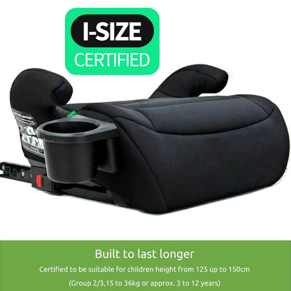 Travel-Light ISOFIX Kids Car Booster Seat (Group 2/3) - I-SIZE Certified