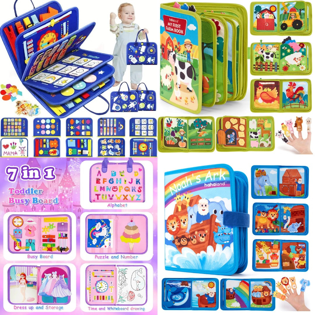 Toddler Felt Montessori Busy Books