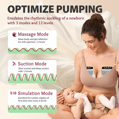 M8 Electric Hands-Free Breast Milk Pump